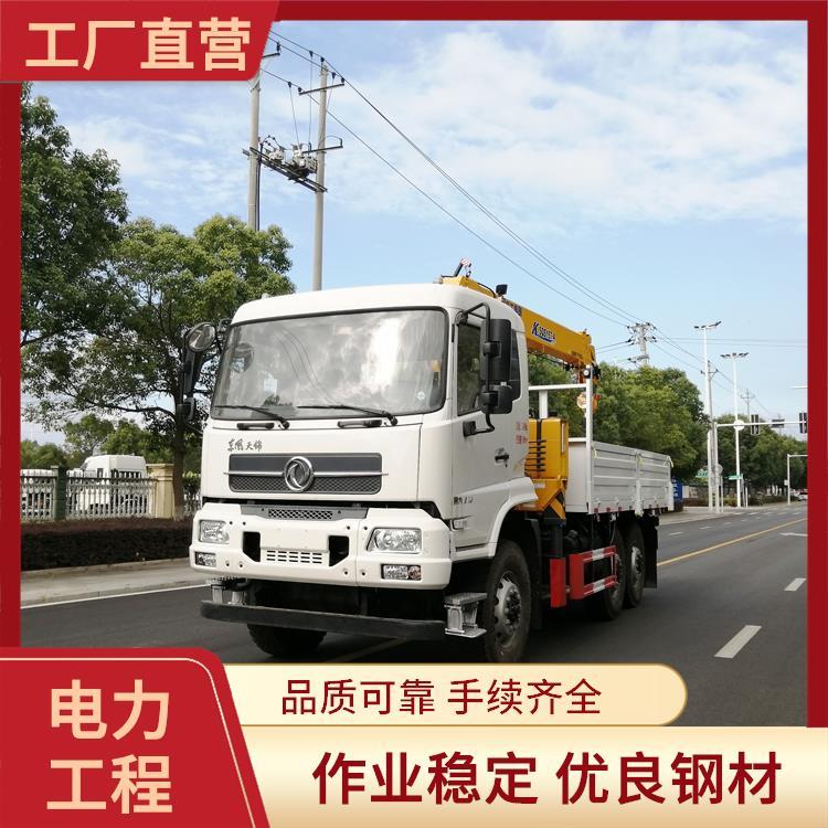 上戶無憂實用貨廂六驅(qū)隨車吊東風底盤吊機碼頭搬運