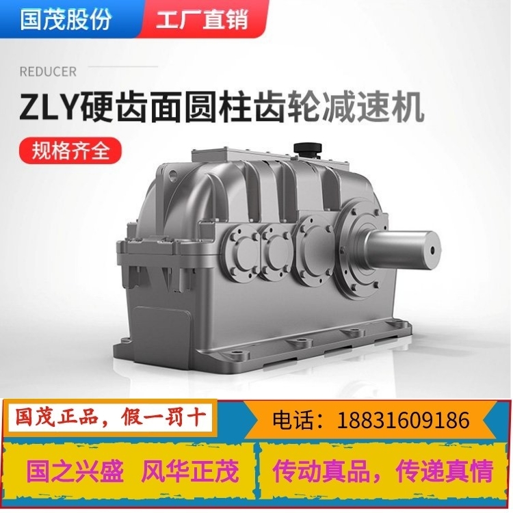 硬齒面圓柱齒輪減速機ZSY180-20-1國茂冶金設備輸送機械使用