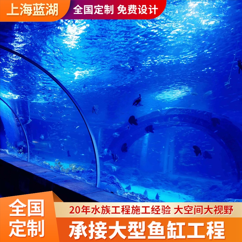 藍(lán)湖大型魚缸廠家承接亞克力水族館觀賞隧道設(shè)計(jì)施工與定制業(yè)務(wù)