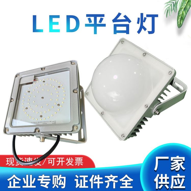 NFC9192LED平臺(tái)燈70W防水防塵投光燈50W100W電廠廠用照明燈PC燈罩