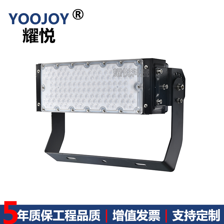 戶外大功率投射燈100W150W200W隧道燈LED球場(chǎng)港口操場(chǎng)防水高桿燈