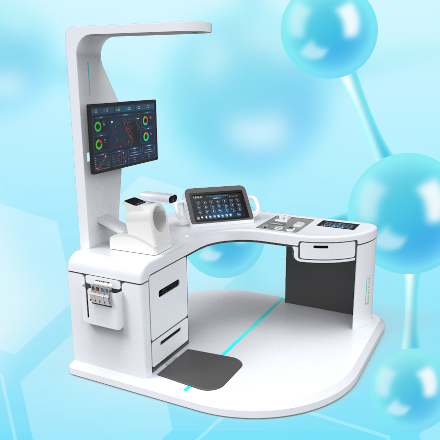 身體健康體檢測(cè)量智能體檢一體機(jī)HW-V9000型臺(tái)式健康小屋