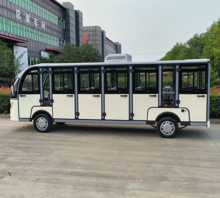 HLD-17座觀光車-傲虎-景區(qū)接待校園擺渡售后無憂