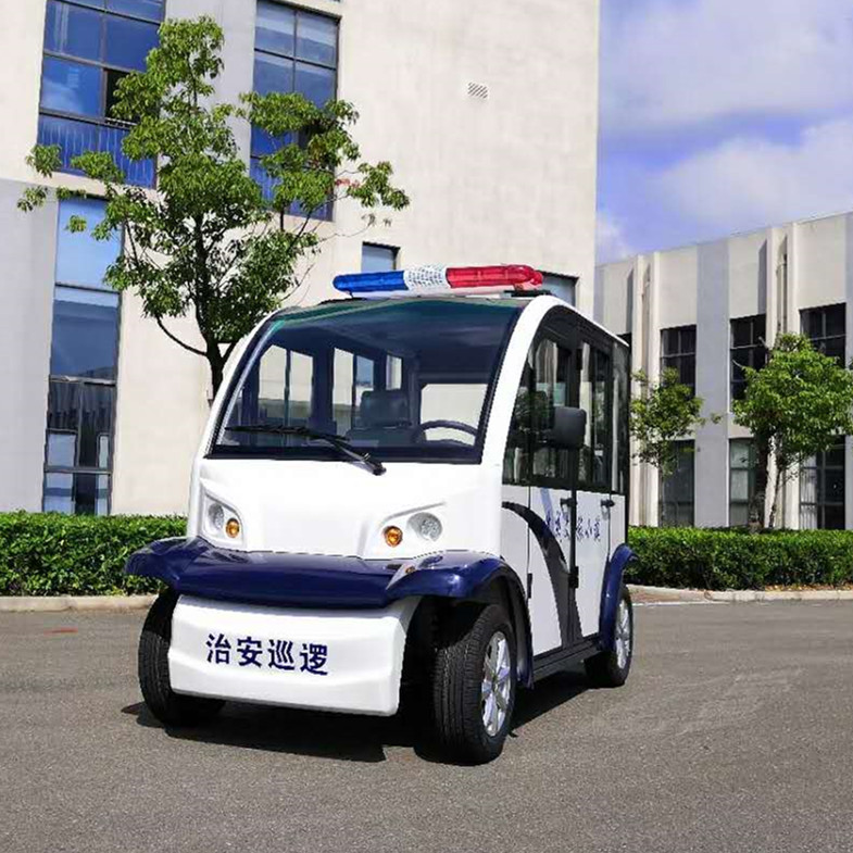 傲威5座城管電動巡邏車AW6042P門窗可拆卸加裝空調(diào)