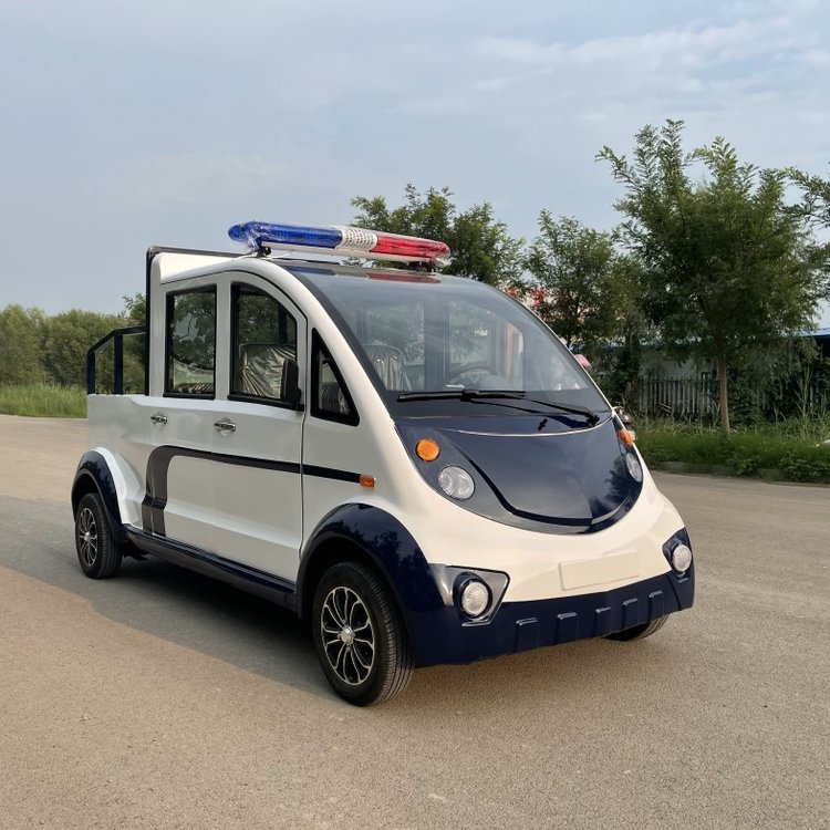 遠(yuǎn)信大學(xué)電動(dòng)巡邏車ZQ-4P皮卡帶斗鈑金車身雙助力系統(tǒng)