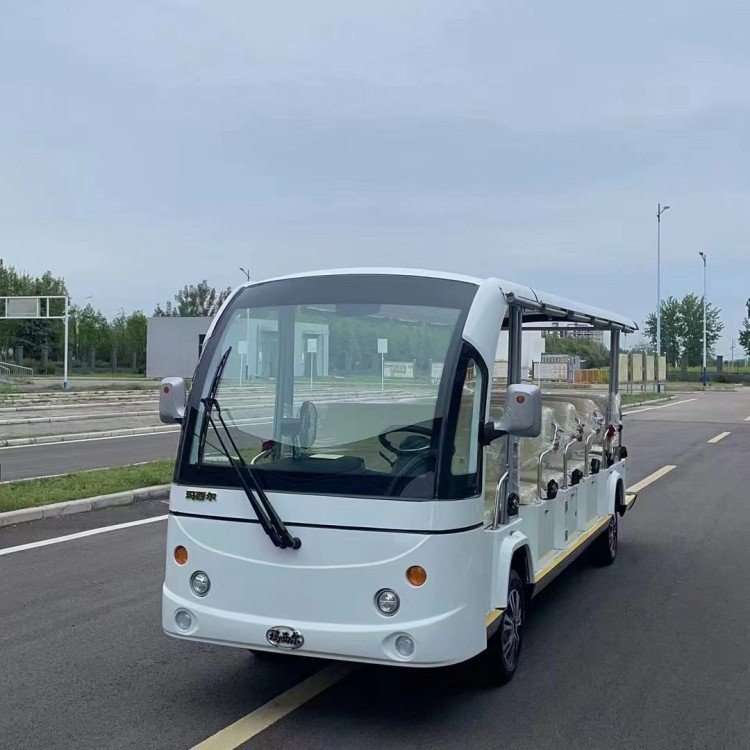 14座電動觀光車出租新車充電一次續(xù)航百公里遠信DN-17F