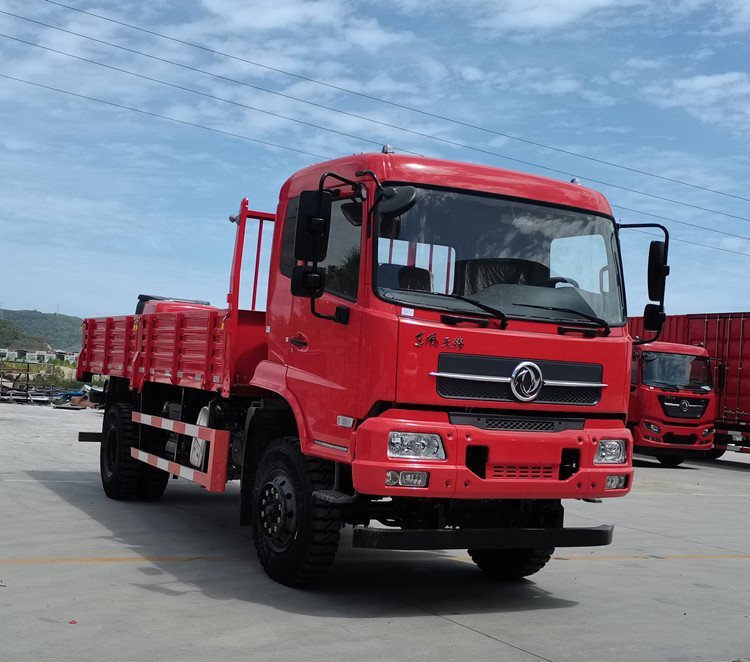 東風原廠出售康機210馬力四驅越野載貨汽車DFV2163