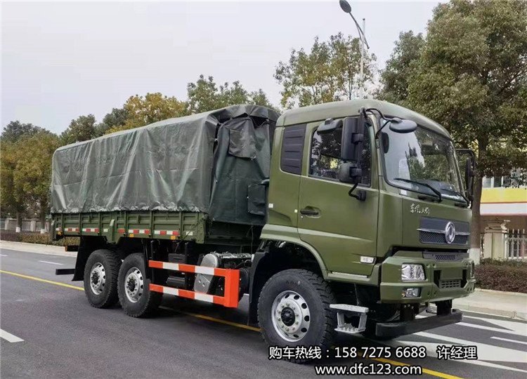 東風國六排放天錦六驅(qū)6x6驅(qū)動越野消防運兵運人車