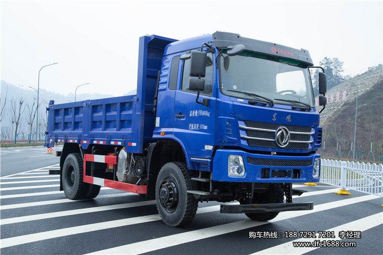 東風(fēng)四驅(qū)自卸車國六可上戶的爬山拉木神器4x4越野貨車