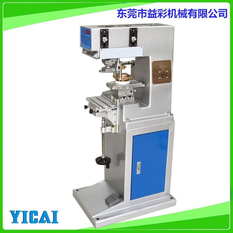 YICAI-100PC單色油蠱移印機(jī)廣告包裝用品工藝品印刷機(jī)