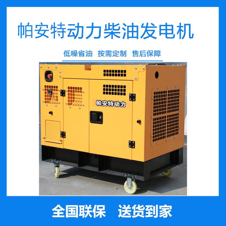 帕安特高原四缸渦輪增壓8KW8千瓦水冷汽油發(fā)電機組PAT8KRFG