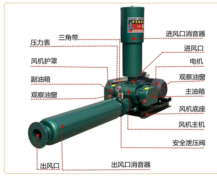 啟正加工維修羅茨鼓風(fēng)機(jī)CCR100曝氣羅茨風(fēng)機(jī)貼牌生產(chǎn)