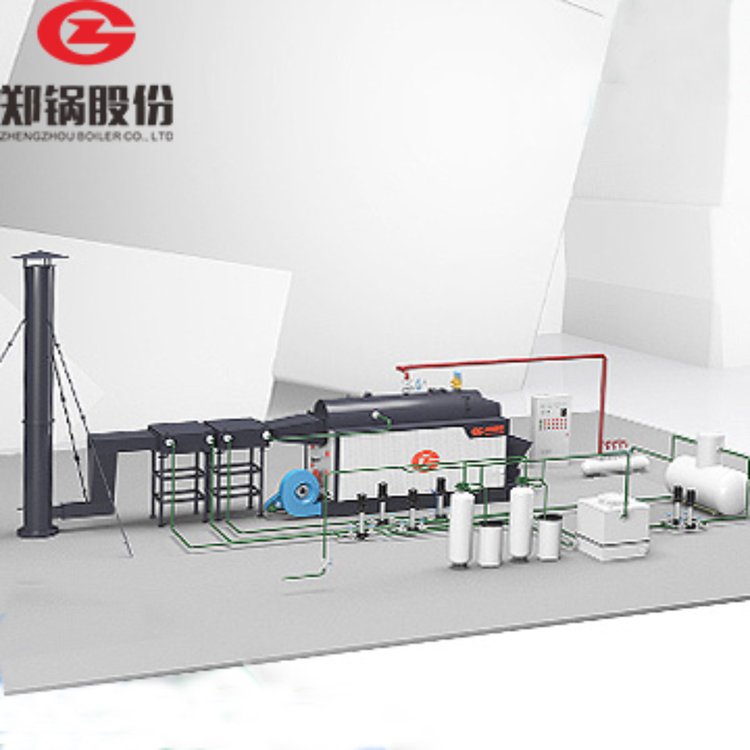 21MW臥式生物質(zhì)鍋爐鄭鍋高效節(jié)能鏈條熱水鍋爐