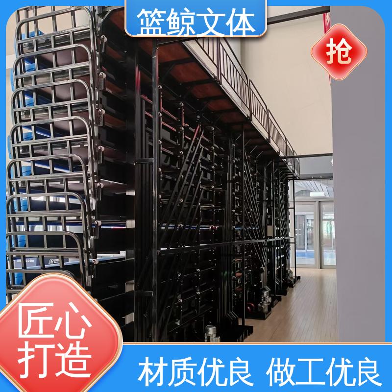 體育館用源頭工廠現(xiàn)貨發(fā)送活動(dòng)看臺(tái)全自動(dòng)籃鯨文體