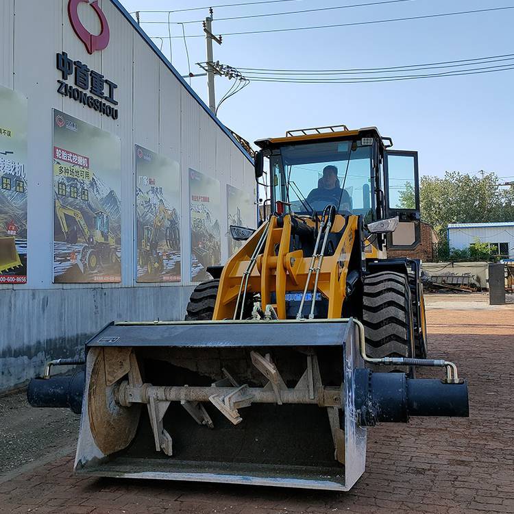 ZSZG939攪拌斗鏟車驅(qū)動(dòng)力大一斗能出料1方的混凝土攪拌機(jī)