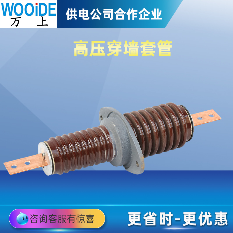 高壓銅排穿墻套管CWB-10KV\/400A630A1000A尺寸4*40陶瓷預埋管CWW