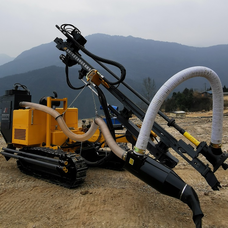 潛孔鉆機(jī)錨固鉆車壽力螺桿式空壓機(jī)使用壽命長