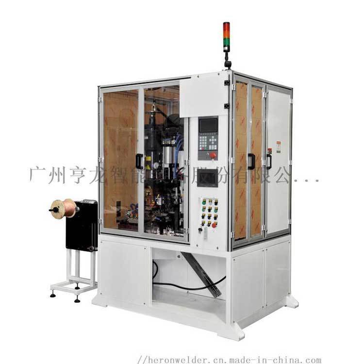 亨龍智能中頻焊機165KVA銅編織線焊機銅編織線低壓電氣制造亨龍智能焊接設備電阻焊機廠商