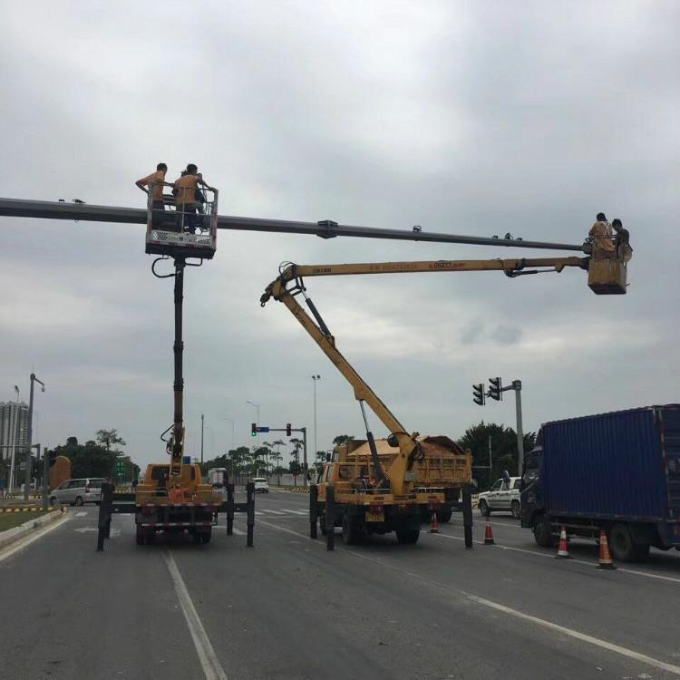 祥特平臺升降車出租吊車起重機18m路燈維修車登高車租賃標準