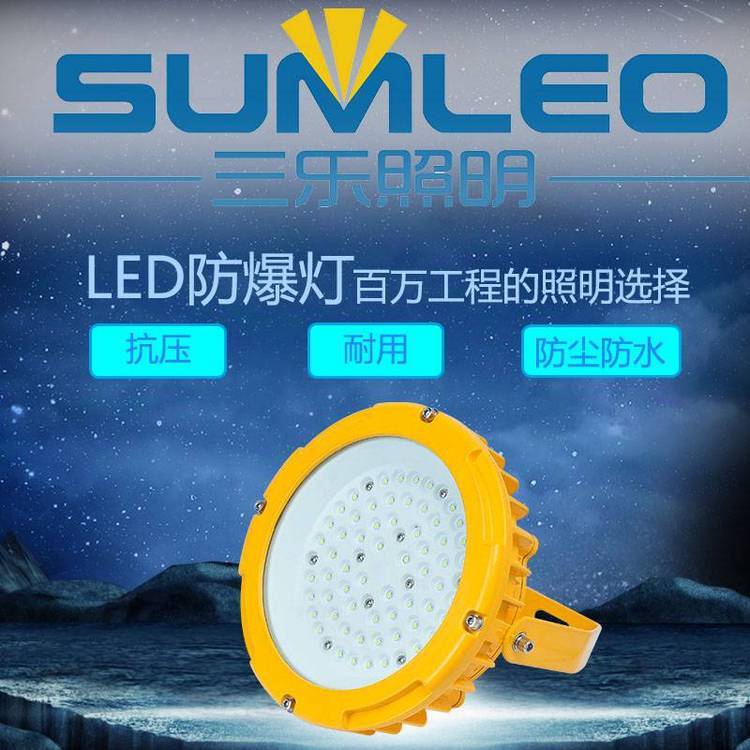 LED防爆燈倉庫廠房化工廠噴漆房加油站防水防爆燈