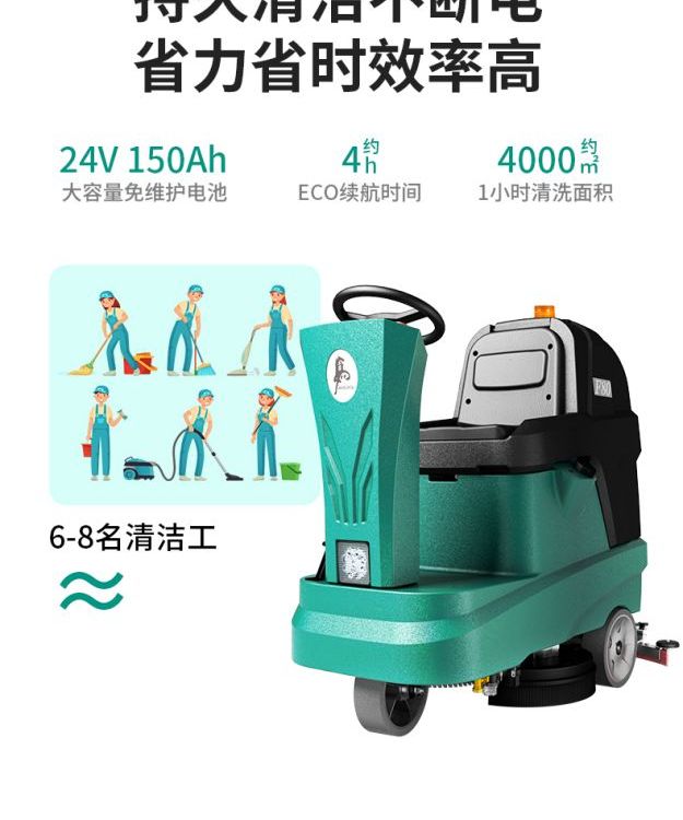 瑪照里F80A駕駛式洗地機(jī)工廠車(chē)間醫(yī)院商用酒店物業(yè)小區(qū)商場(chǎng)清掃機(jī)