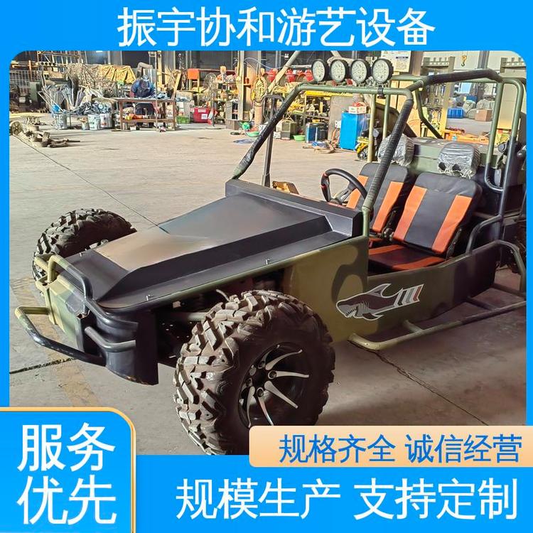 軍事拓展紅色研學(xué)汽油機(jī)驅(qū)動(dòng)戶外卡丁車(chē)振宇協(xié)和