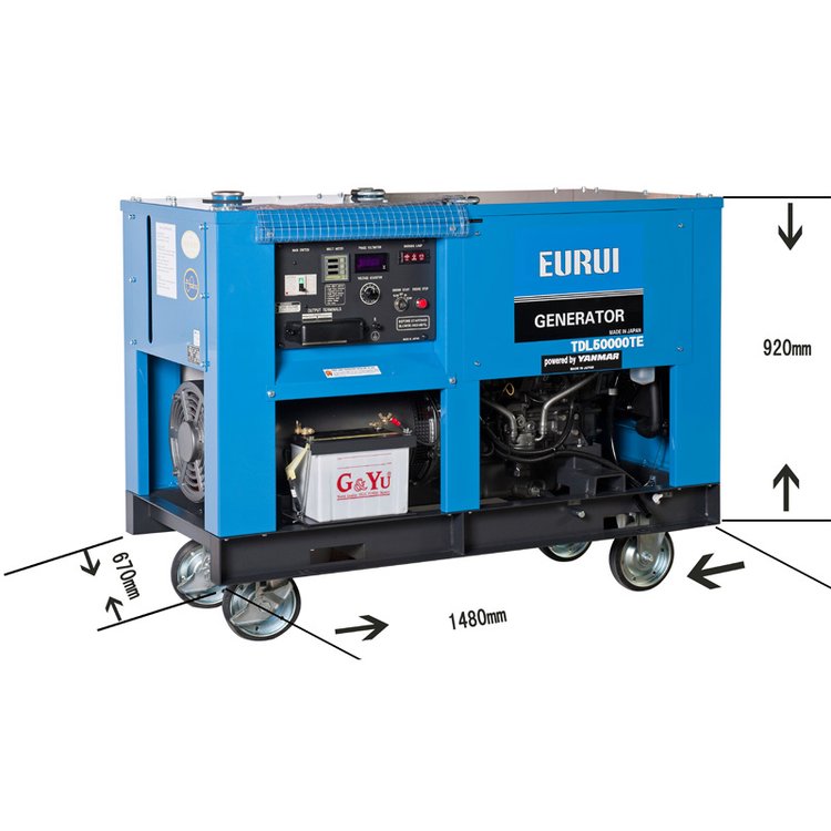 日本原裝進(jìn)口東洋車載40KVA柴油發(fā)電機(jī)組TDL50000TE