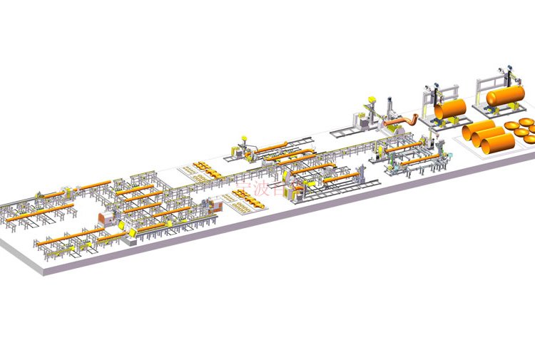 智能化管道預(yù)制車間及自動化管道預(yù)制生產(chǎn)線先進(jìn)、高效