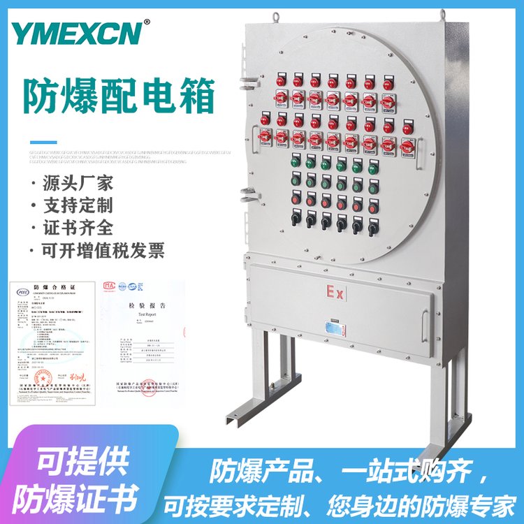 BXK盲板閥防爆控制箱機(jī)旁防爆電機(jī)控制柜動(dòng)力配電箱專(zhuān)業(yè)定制