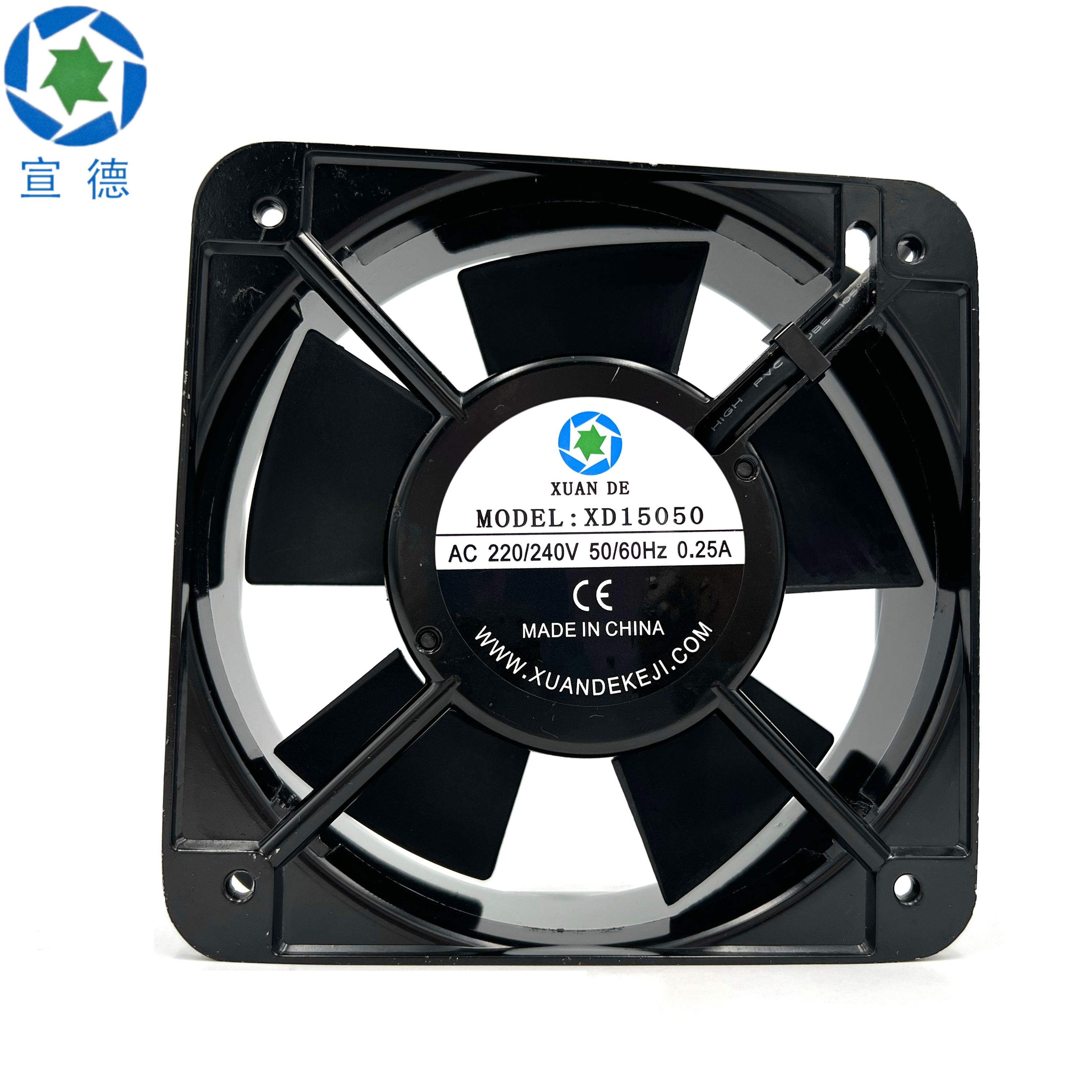 工廠交流220V滾珠150X50mm方形200CFM工業(yè)電焊機(jī)15051散熱AC風(fēng)扇