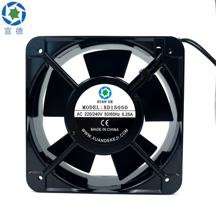 110V220V380V150X50MM大風(fēng)量交流軸流工業(yè)機(jī)箱機(jī)柜散熱風(fēng)扇