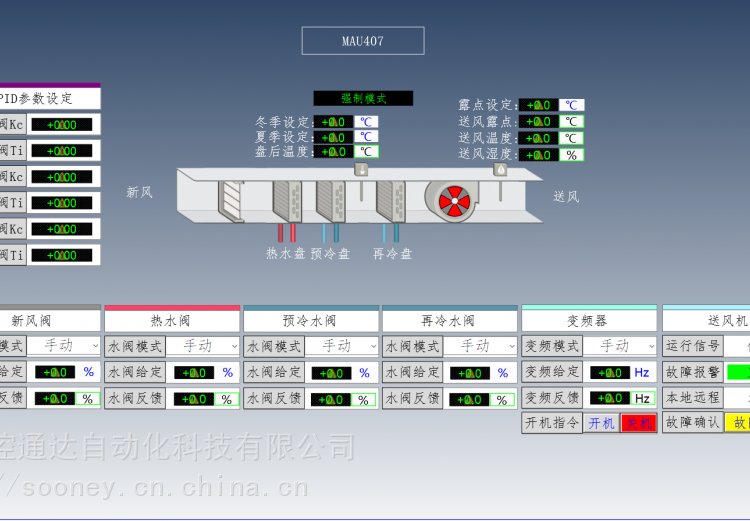 PLC西門子自控箱空調(diào)自動化凈化車間無塵室自控系統(tǒng)20211013