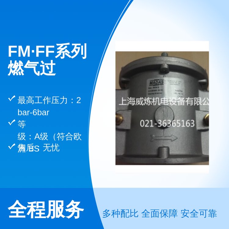 FM·FF系列燃?xì)膺^濾器意大利馬達(dá)斯品質(zhì)保證規(guī)格多樣售后無憂