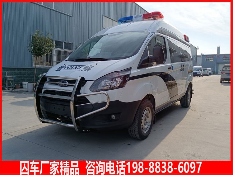 福特V362囚車柴油2.0T手動(dòng)擋公安法院9-15人座長途羈押設(shè)計(jì)合理