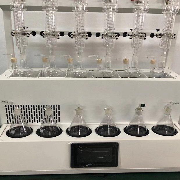 智能一體化水蒸氣蒸餾儀6位GY-FSZLY-6