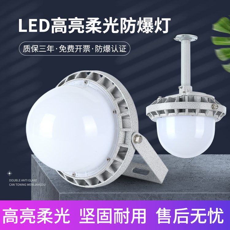 電廠(chǎng)防水護(hù)欄式LED三防燈NFC9186防眩平臺(tái)燈50W70W100W工廠(chǎng)燈