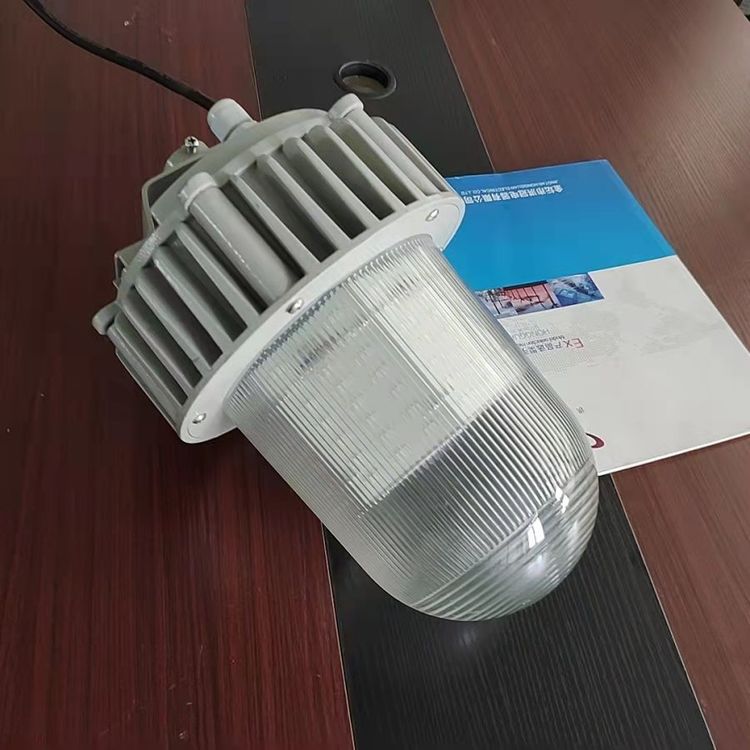 防水防塵防腐LED燈30W50W三防平臺(tái)燈護(hù)欄式FAD-E彎管工廠燈