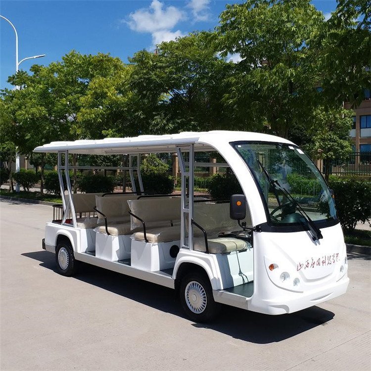 電動(dòng)高爾夫球車(chē)11座觀(guān)光車(chē)樣式四輪物業(yè)樓盤(pán)看房車(chē)