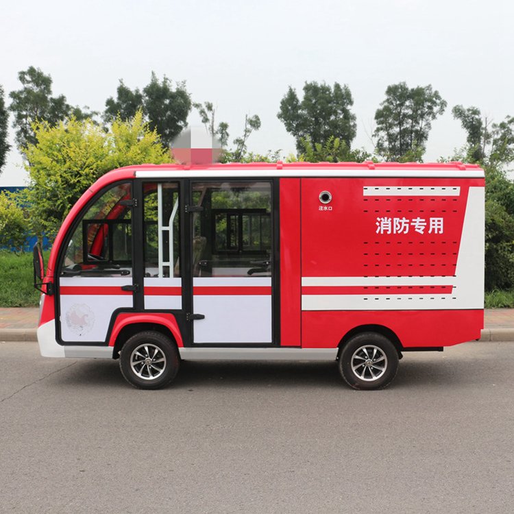 阿童木F5F輕便式消防四輪電動車新能源觀光型救火車