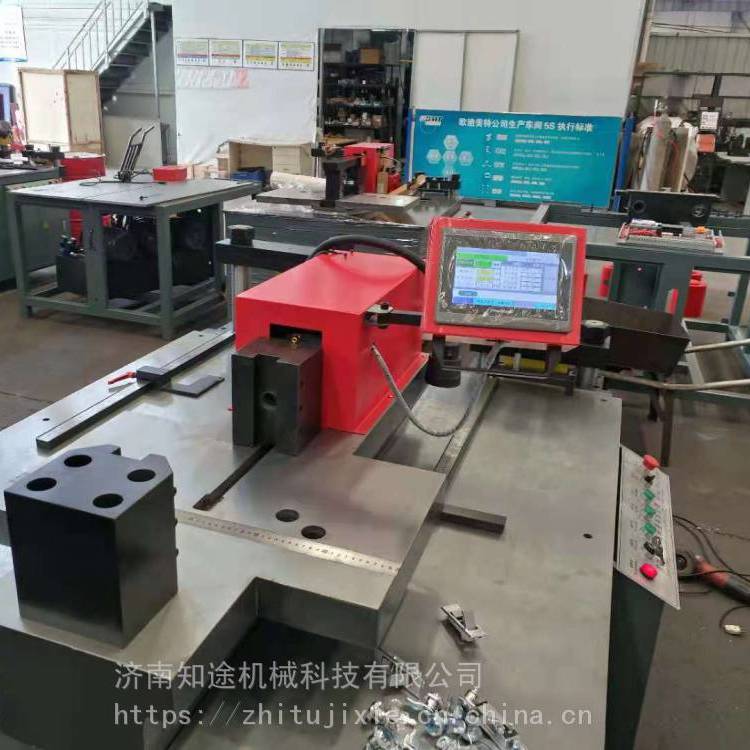 濟南知途機械主營ZTMX-30數(shù)控磚塔式母線加工機，型號***發(fā)貨及時