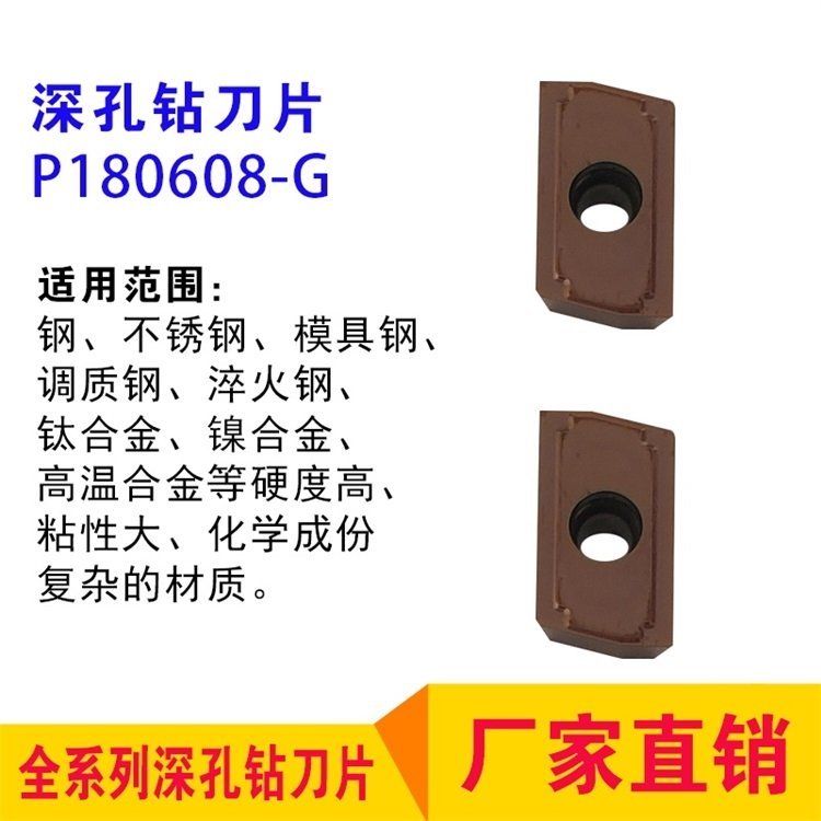 深孔鉆全系列工具研究所周邊刀片P系列P180608-G