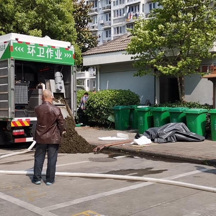 污水污物糞便分離車全自動化操作吸污凈化車