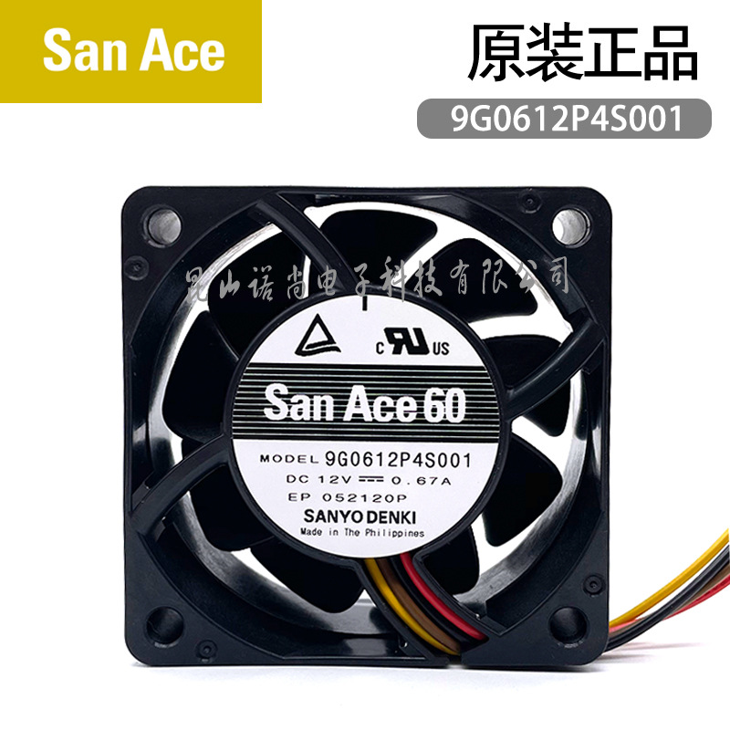 SanyoDenki9G0612P4S001DCFan60x25mm12VɢL(fng)