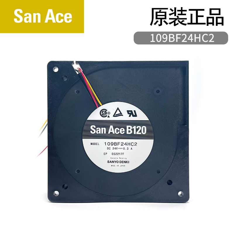 SanyoDenki109BF24HC2L(fng)C(j)120x120x32mm24V