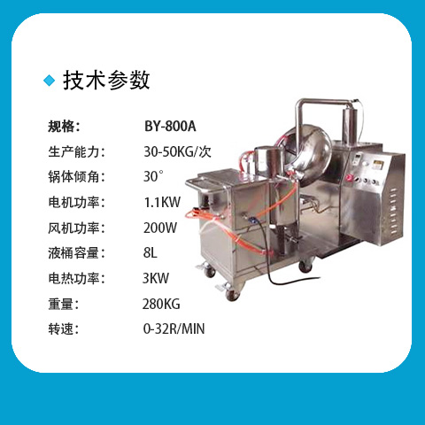 BY-800A小型種子薄膜包衣機(jī)藥丸片劑糖果糖衣機(jī)實(shí)驗(yàn)室包衣設(shè)備