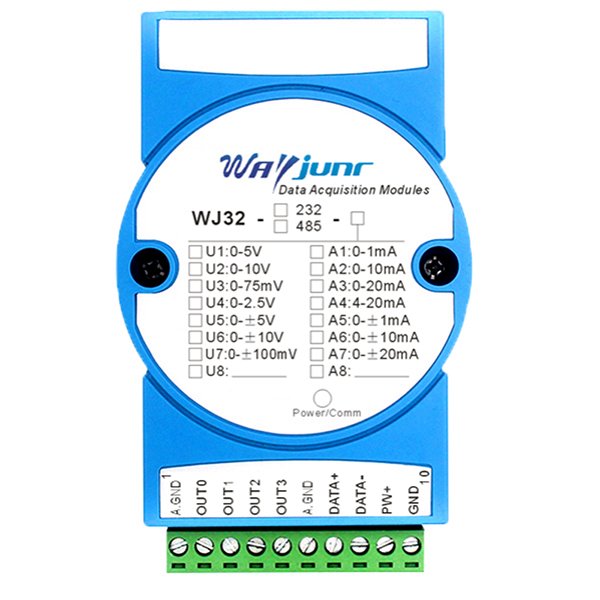 rs232轉(zhuǎn)4-20ma采集模塊DA轉(zhuǎn)換器維君瑞科技