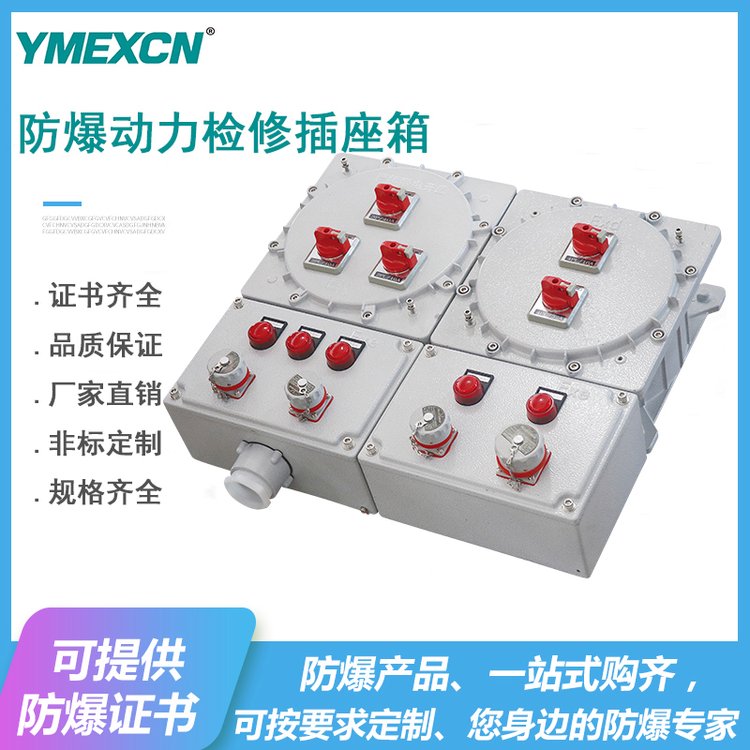 防爆照明動力配電箱定制多路鋁合金配電柜儀表箱戶外檢修箱