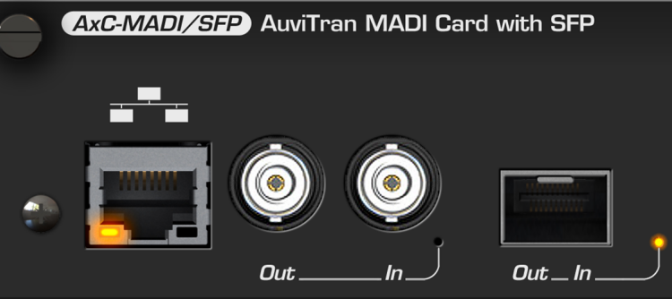 法國(guó)AuviTran網(wǎng)絡(luò)接口卡AxC-MADI\/SFP互連設(shè)備橋接器