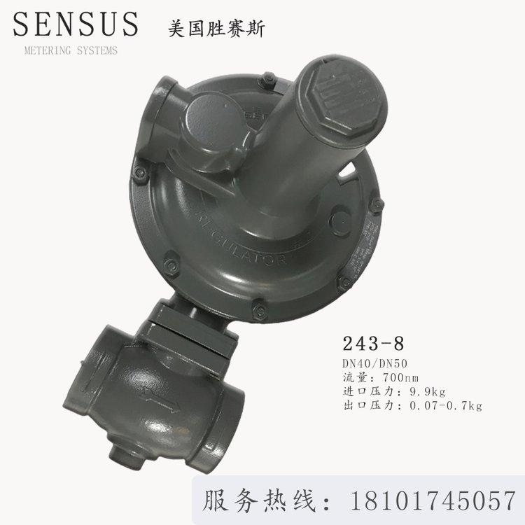 SENSUS燃?xì)鉁p壓閥243-8美國(guó)勝賽斯二級(jí)調(diào)壓器243-8PL\/8HP