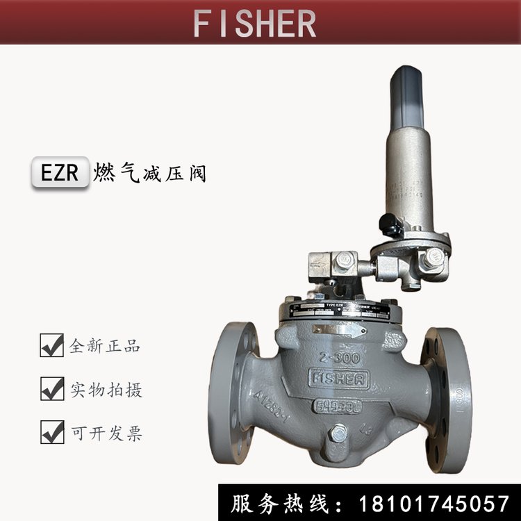 美國(guó)FISHER調(diào)壓器EZR系列原裝費(fèi)希爾燃?xì)鉁p壓閥